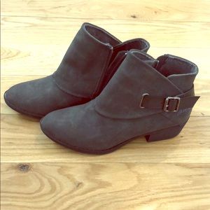 NWT Booties in Gray